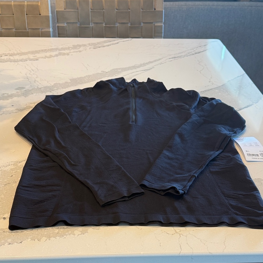 Athleta Women's NWT Flurry Seamless Half Zip Top
